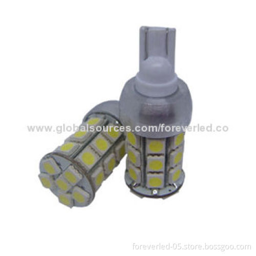 921 T10 27-SMD-5050 Auto Car LED Light, Interior RV LED Lighting, Wide Voltage DC 8-30V